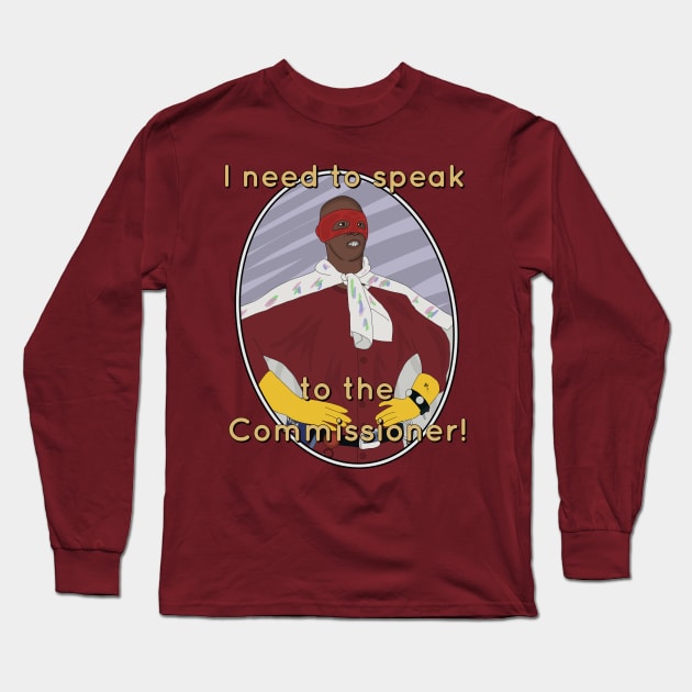 Blankman Long Sleeve T-Shirt by AndrewValdezVisuals